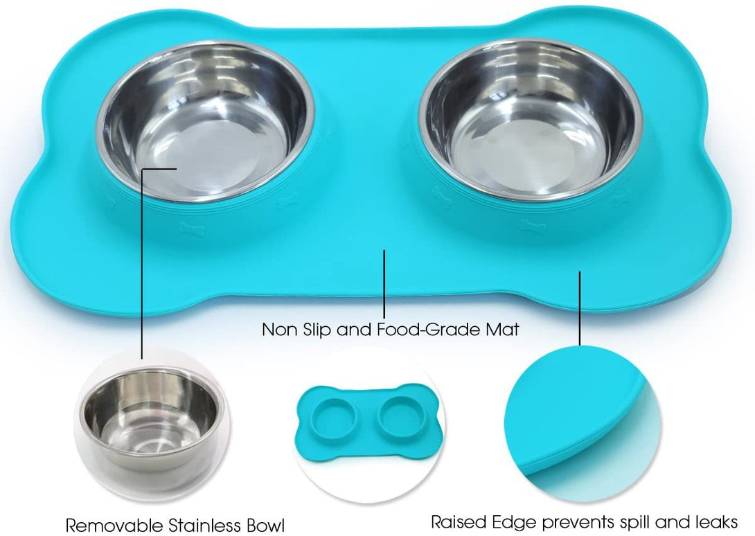 Ready for wholesale, Feisuo Pet's stainless steel pet dish designed for durability.