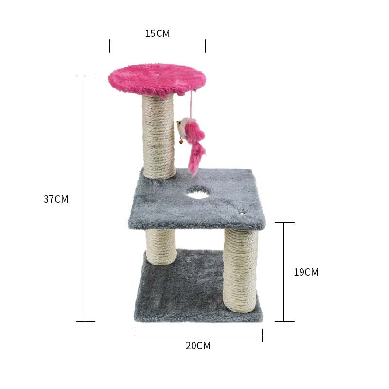 Cat Condos Clearance for Small Apartments Cat Tree Kitten with Scratching Post Toy Wholesaler Manufacturer