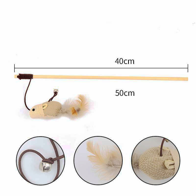 Cat Toy With Sound Wholesale Distributors Directory Wooden Cat Wand With Bell