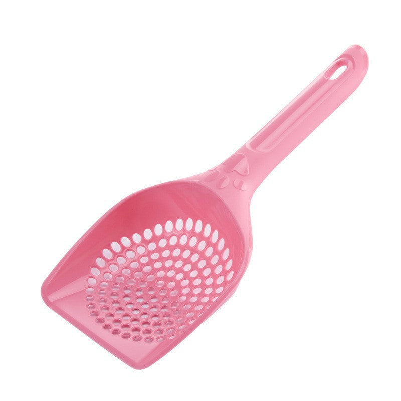 Integrated Plastic Cat Litter Shovel with Small Hole Distribution Website