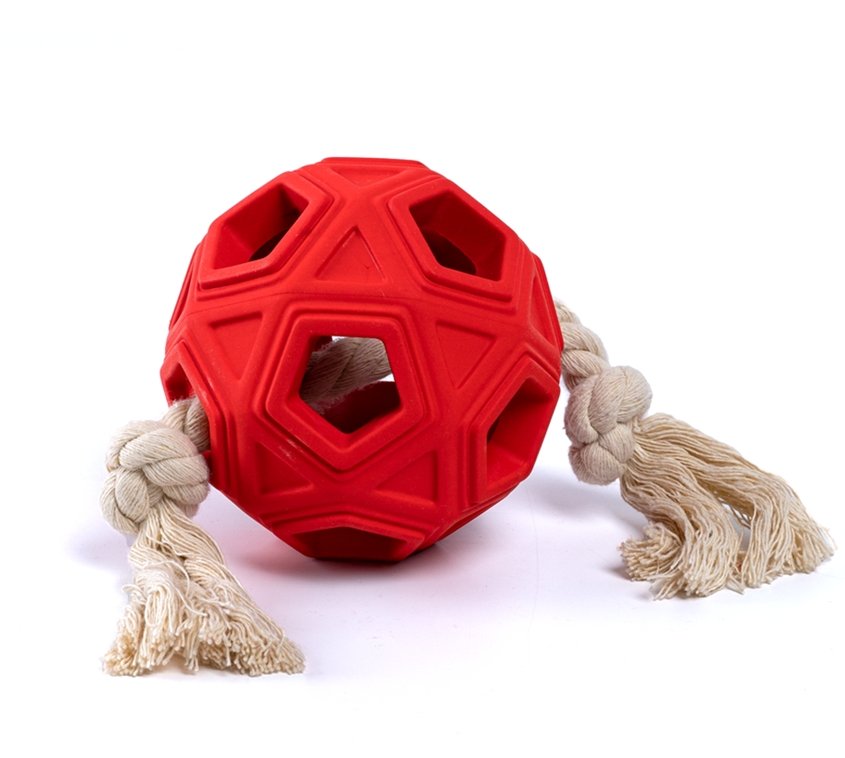 Amazon Hot Selling Factory Direct OEM ODM Interactive Play Pet Dog Roped Ball Toy | Feisuo Pet