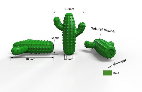 Amazon Hot Selling Factory Direct OEM ODM Sounding Cactus Dog Teeth Cleaning Toy | Feisuo Pet