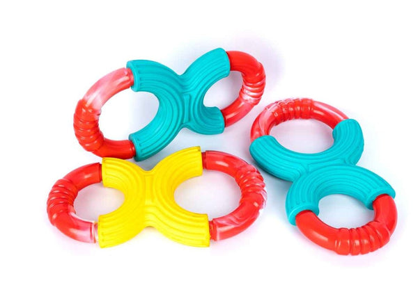 Amazon Hot Selling OEM ODM Factory Directly Rubber Nylon Figure 8 Shape Teething Toy | Feisuo Pet