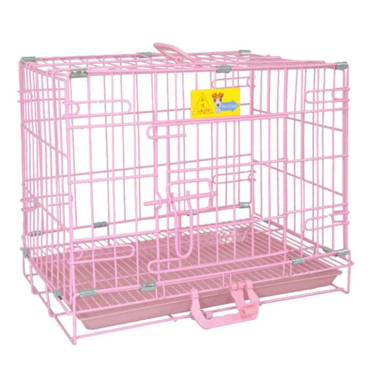 In Stock Large Middle Small Size Thickened Bold Iron Cage for Dog Cat Pets - Feisuo Pet