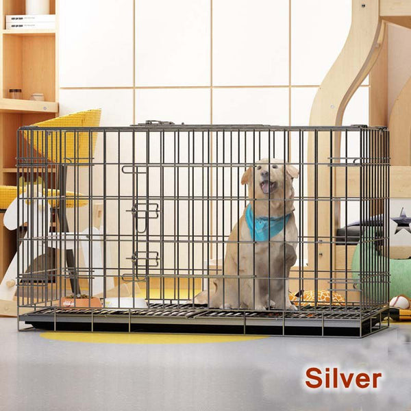 Large Middle Dog Cage Strengthen Bold Pet House Cage | Feisuo Pet
