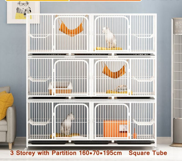 Multi Storey Large Space Metal Pet Cage Breeding Cages | Feisuo Pet