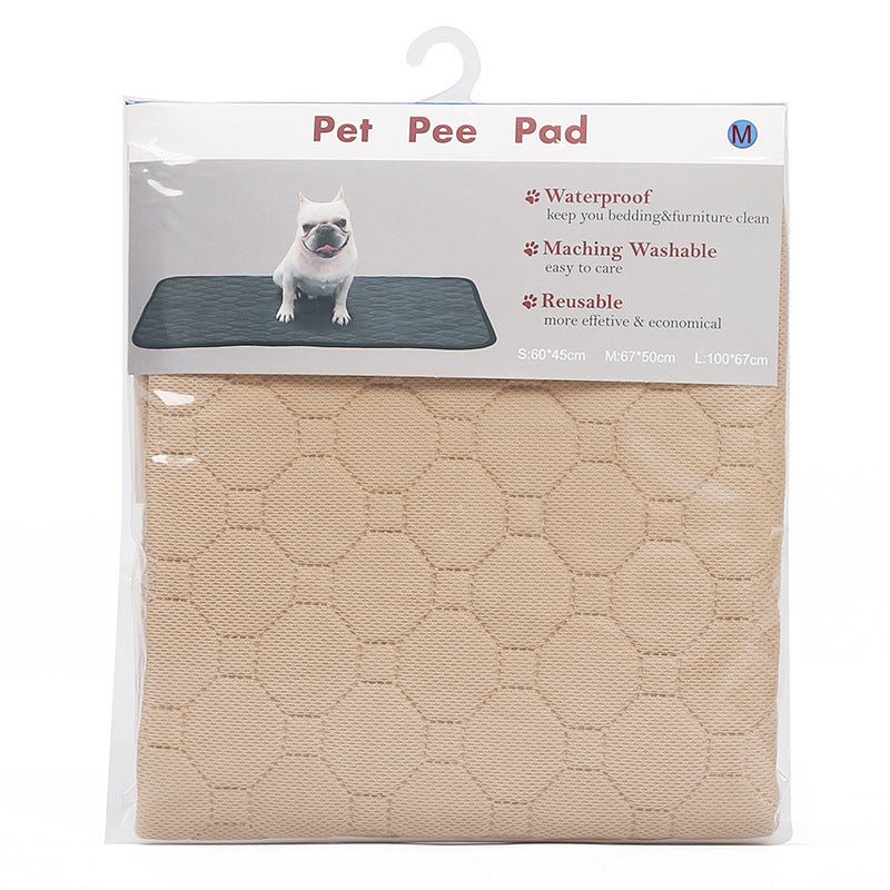 Ready Stock & OEM Support Reusable Waterproof Puppy Pee Pad Machine Washable Non-Slip - Feisuo Pet