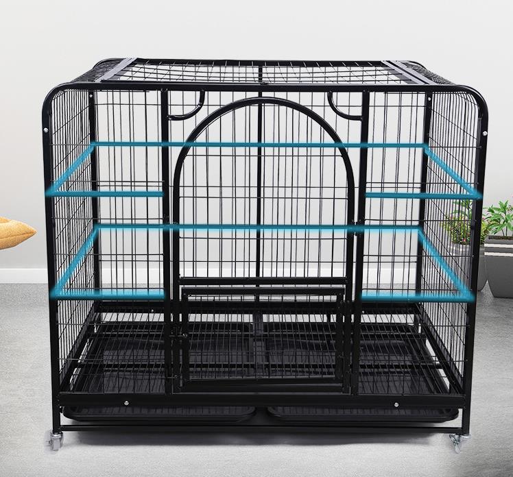 Ready Stock Small Wholesale & OEM Large Capactity Dog Cage Strengthen Cage - Feisuo Pet