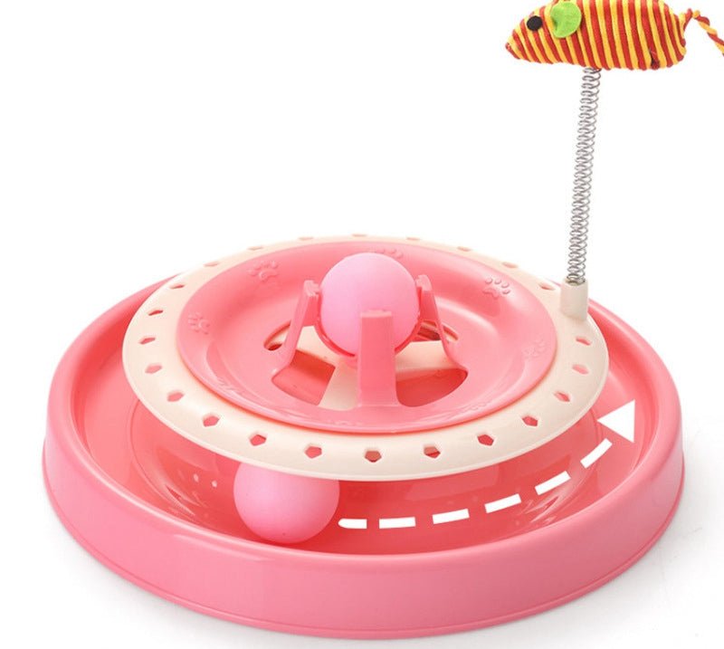 Ready Stock Wholeale & OEM Cat Turntable Funny Cat Toy - Feisuo Pet