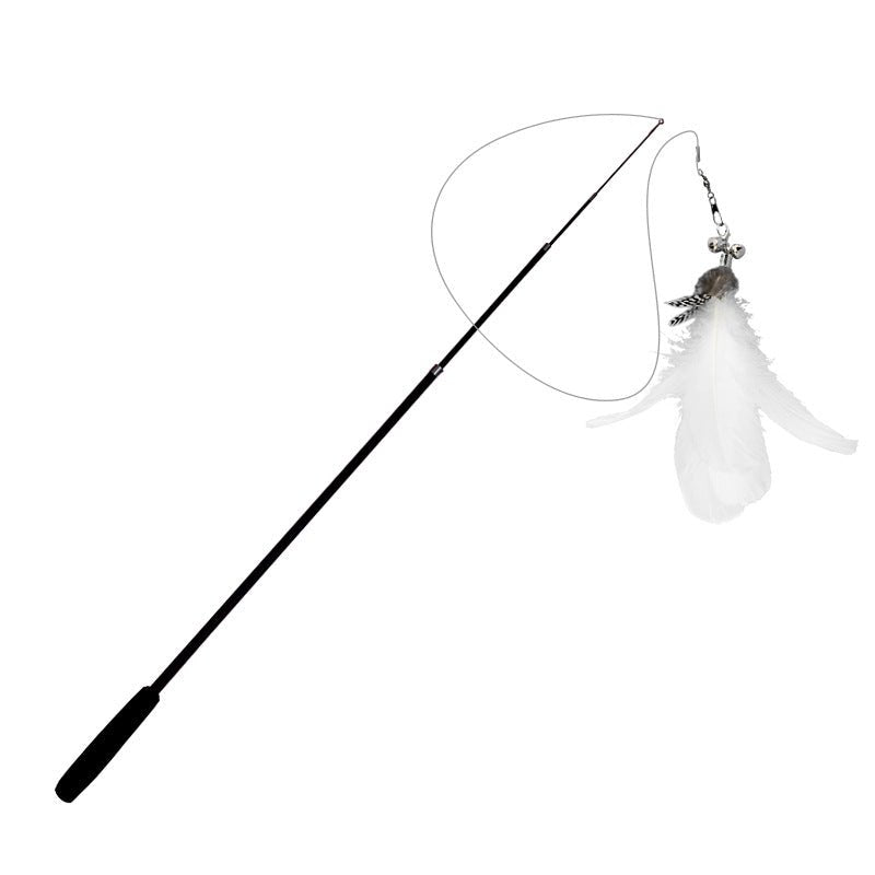 Ready Stock Wholesale & OEM 1.8M Extra Long Fishing Rod Retractable Cat Stick - Feisuo Pet