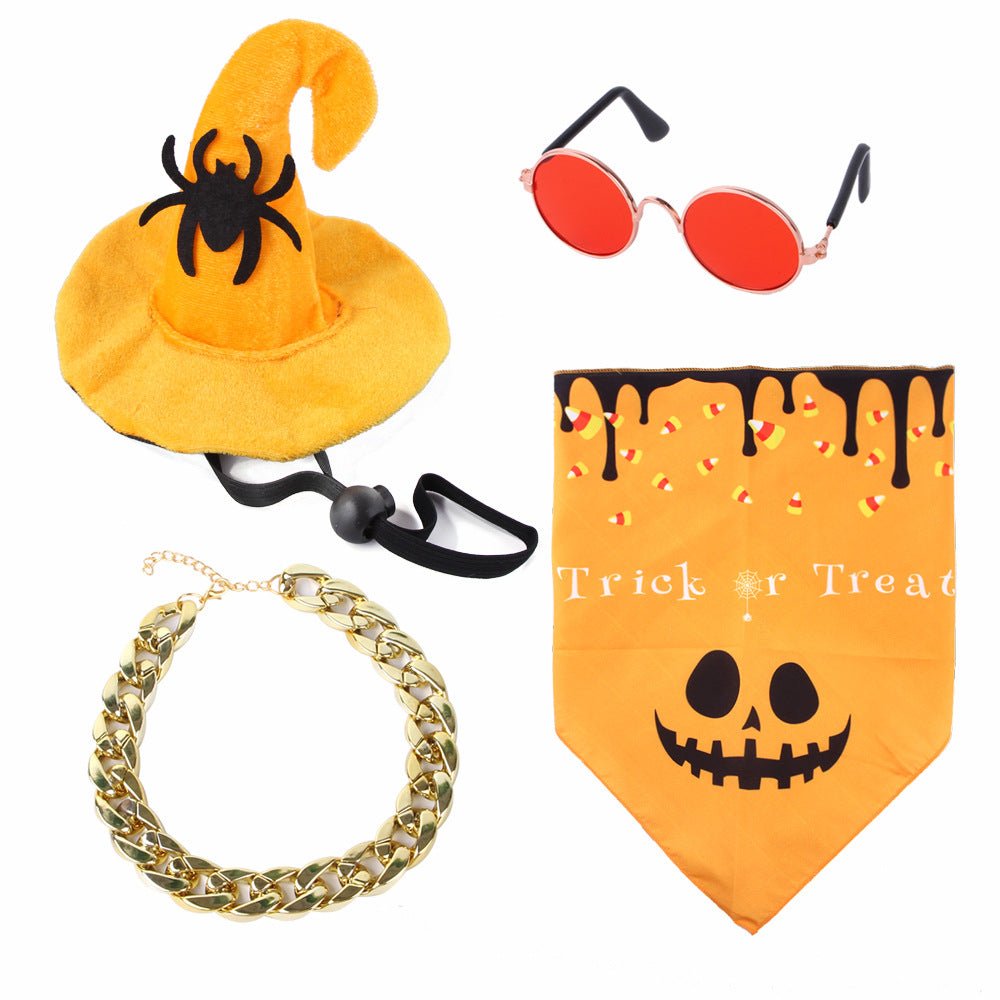 Ready Stock Wholesale & OEM 4pcs Pack Halloween Costume Suit - Feisuo Pet