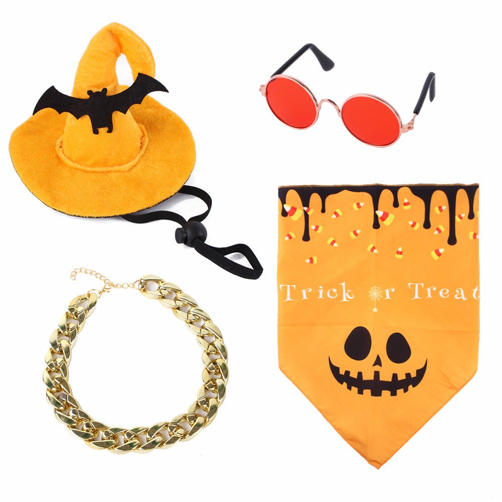 Ready Stock Wholesale & OEM 4pcs Pack Halloween Costume Suit - Feisuo Pet