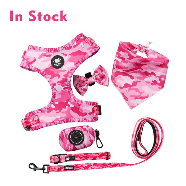 Ready Stock Wholesale & OEM 6 Pcs Pack Dog Cat Harness Set | Feisuo Pet