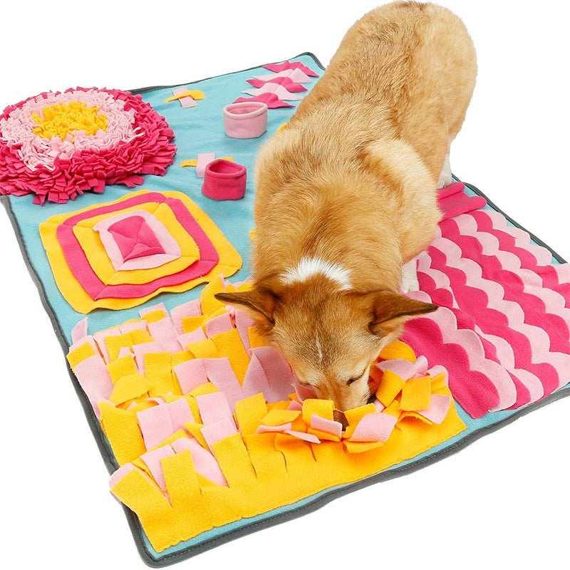 Ready Stock Wholesale & OEM Amazon Hot Selling Dog Sniffing Mat Food Hiden Toy | Feisuo Pet