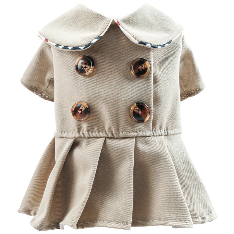 Ready Stock Wholesale & OEM Autumn & Spring Princess Doll Collar Pet Dress - Feisuo Pet