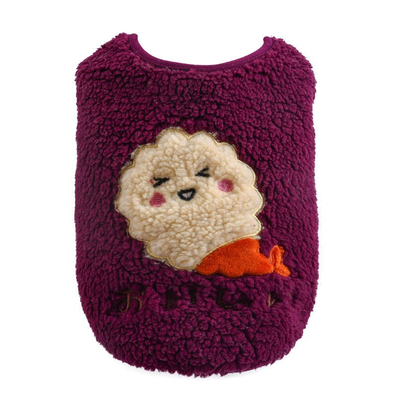 Ready Stock Wholesale & OEM Autumn & Winter Warm Fleece Pet Vest - Feisuo Pet