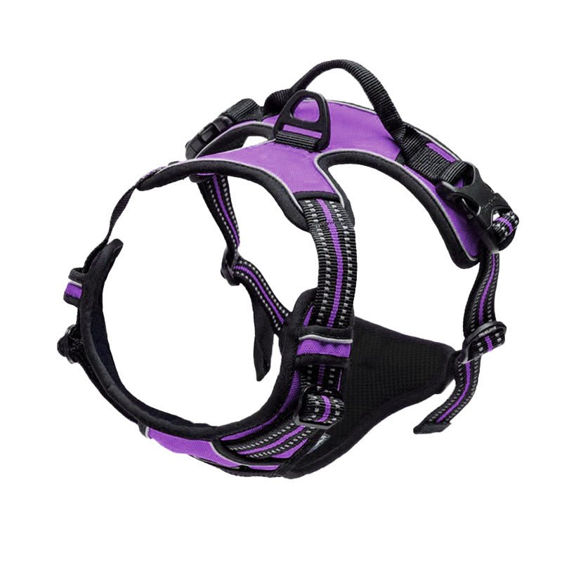 Kong Tactical-style Dog Harness by Feisuo Pet, explosion-proof for safety.