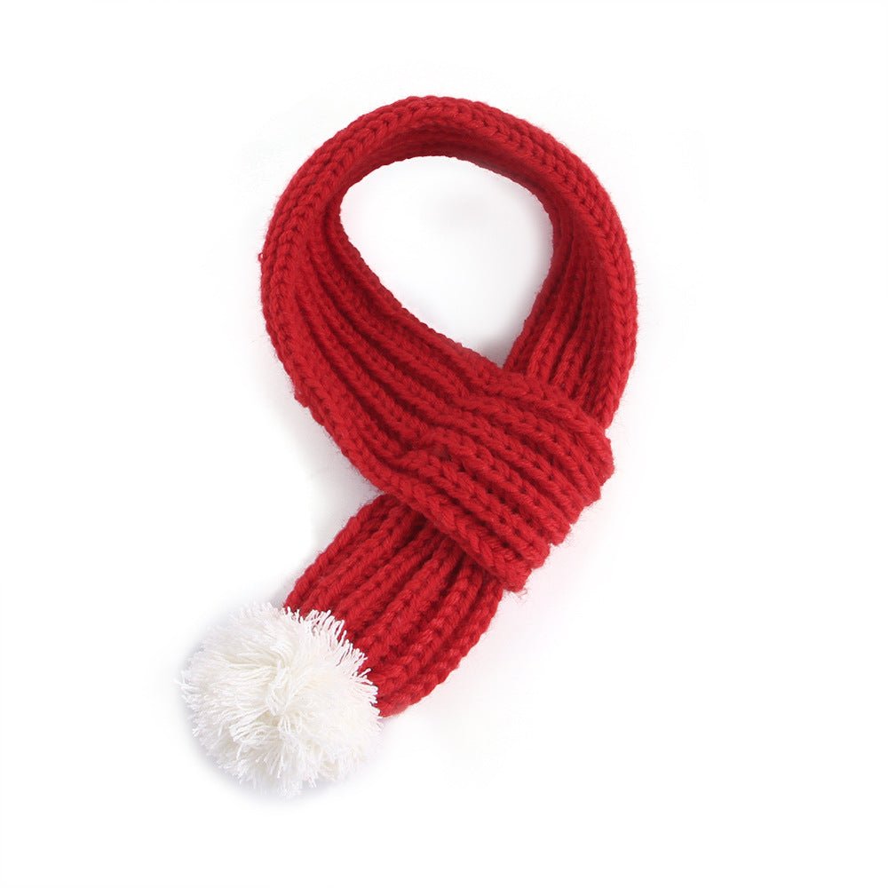 Ready Stock Wholesale & OEM Christmas Winter Dog Cat Knitted Scarves - Feisuo Pet