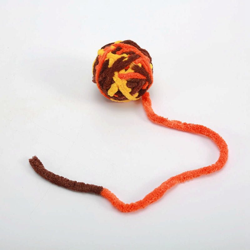 Ready Stock Wholesale & OEM Colorful Cats Dogs Yarn Balls With Bell - Feisuo Pet