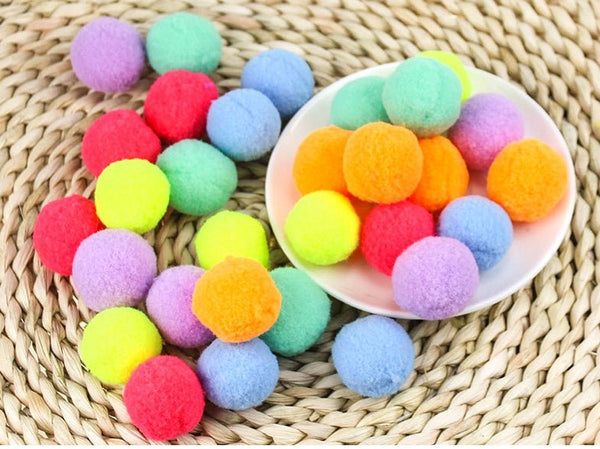 Ready Stock Wholesale & OEM Colorful Puffer Ball Teeth Molar Ball 30pcs/Set | Feisuo Pet
