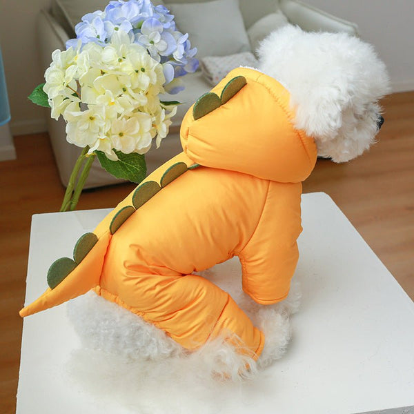 Ready Stock Wholesale & OEM Cute Dinosaur Warm Pet Coat - Feisuo Pet