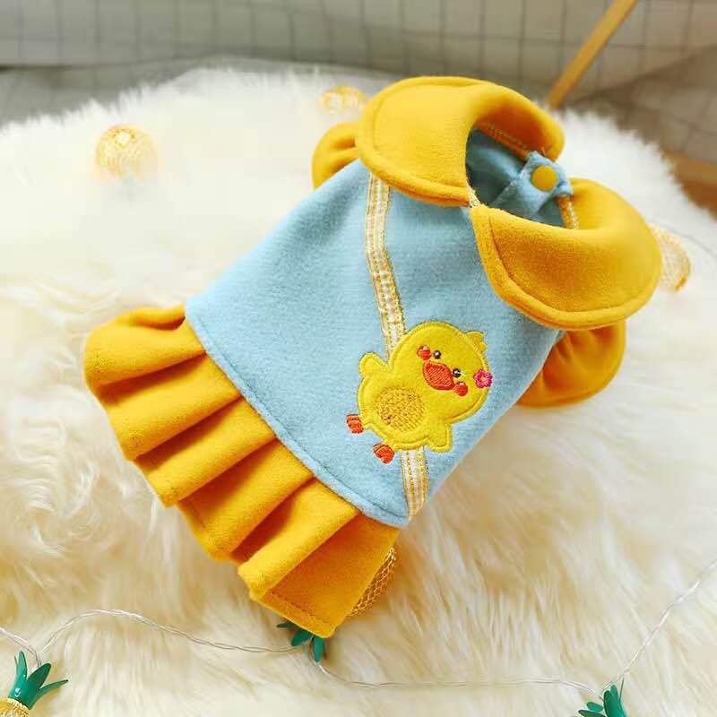 Ready Stock Wholesale & OEM Cute Duck Woolen Pet Dress Coat - Feisuo Pet