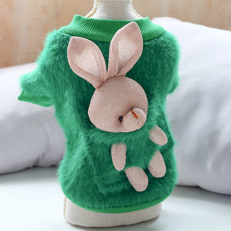 Ready Stock Wholesale & OEM Cute Rabbit Fleece Pet Winter Clothes - Feisuo Pet