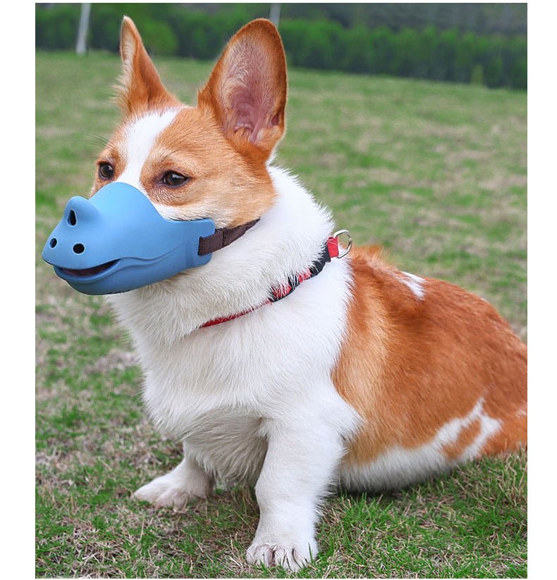 Ready Stock Wholesale & OEM Cute Rhino Dog Mouth Cover Anti-bite Anti Barking Tool - Feisuo Pet