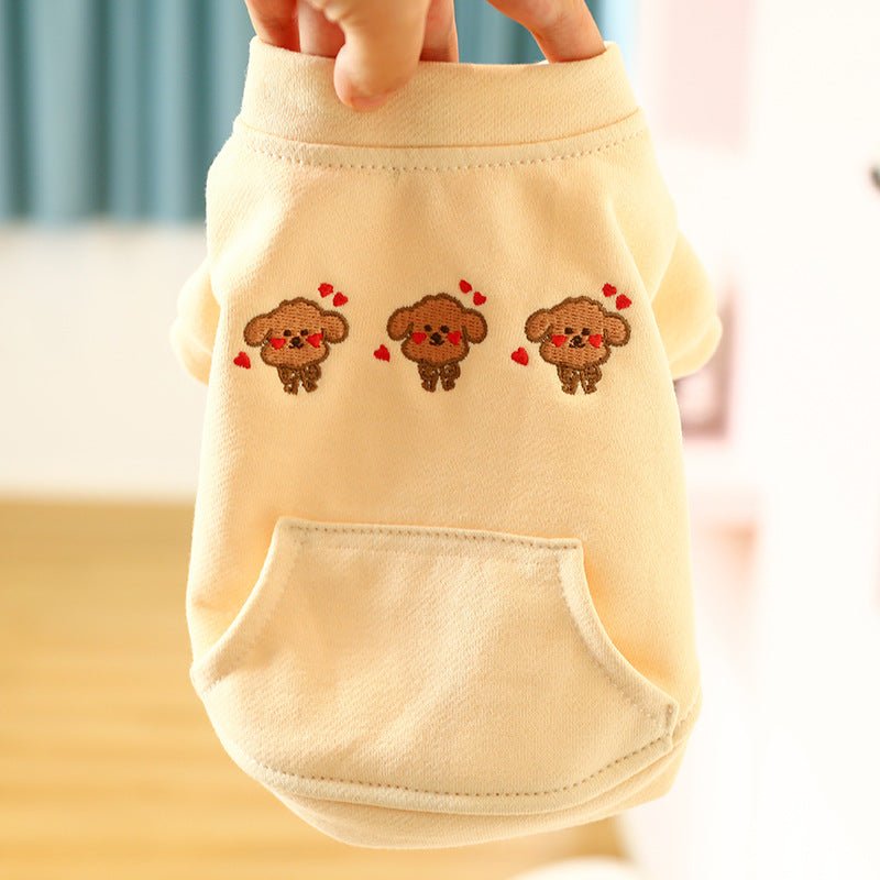 Ready Stock Wholesale & OEM Cute Three Dogs Autumn Pet Shirt - Feisuo Pet