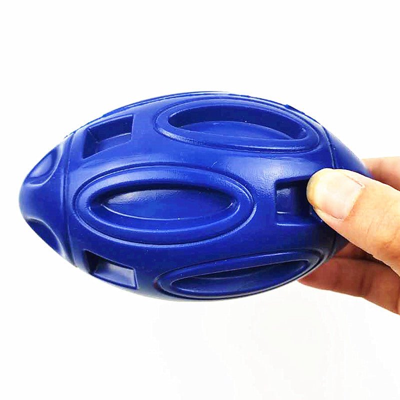 Ready Stock Wholesale & OEM Dog Rugby Chew Toy With Sound Bite Resistant - Feisuo Pet