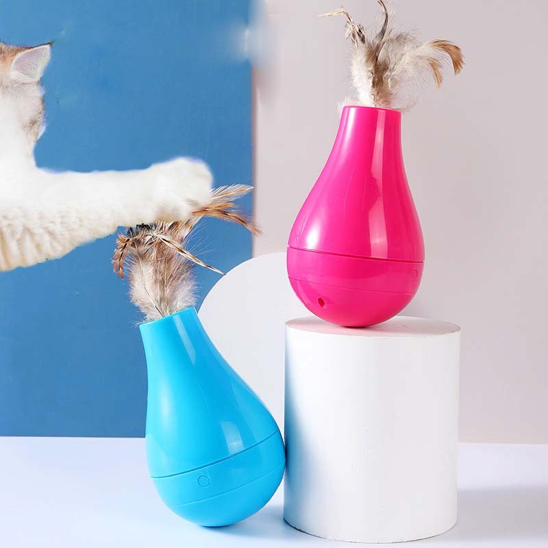 Ready Stock Wholesale & OEM Electric Rotating Tumbler Cat Toy | Feisuo Pet