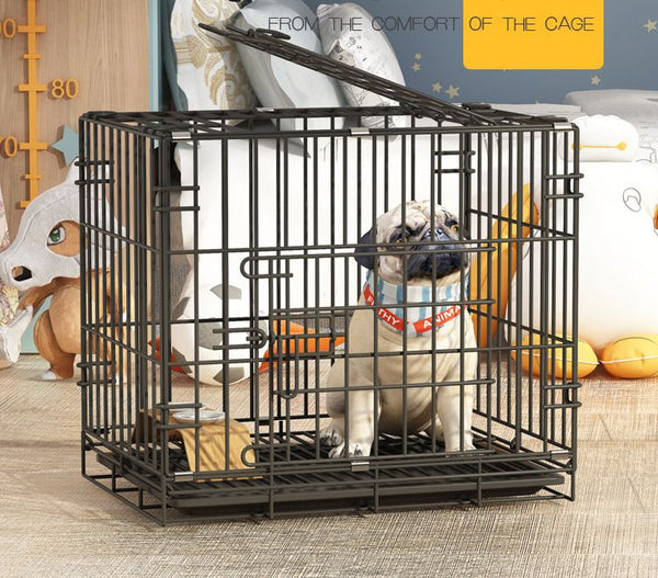 Ready Stock Wholesale & OEM Foldable Bold Iron Pet Cage for Small Dog Cat Pets | Feisuo Pet
