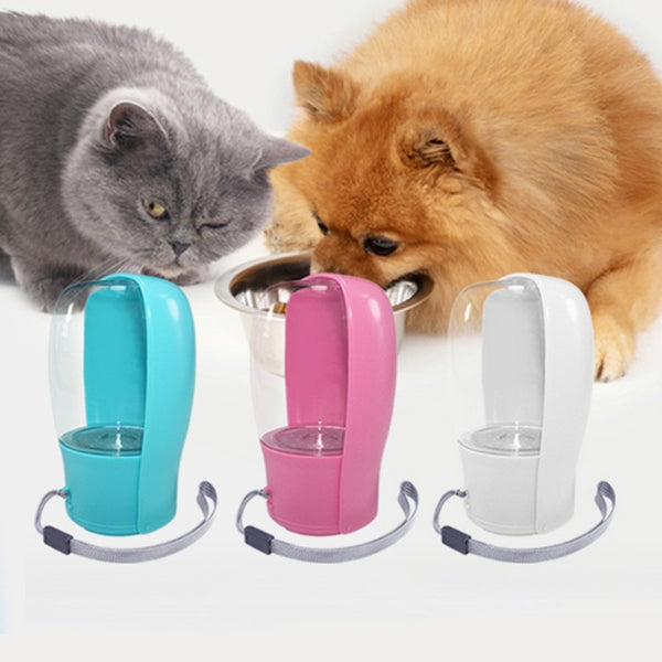 Ready Stock Wholesale & OEM Foldable Portable Dog Water Bottle Antibacterial ABS Material | Feisuo Pet