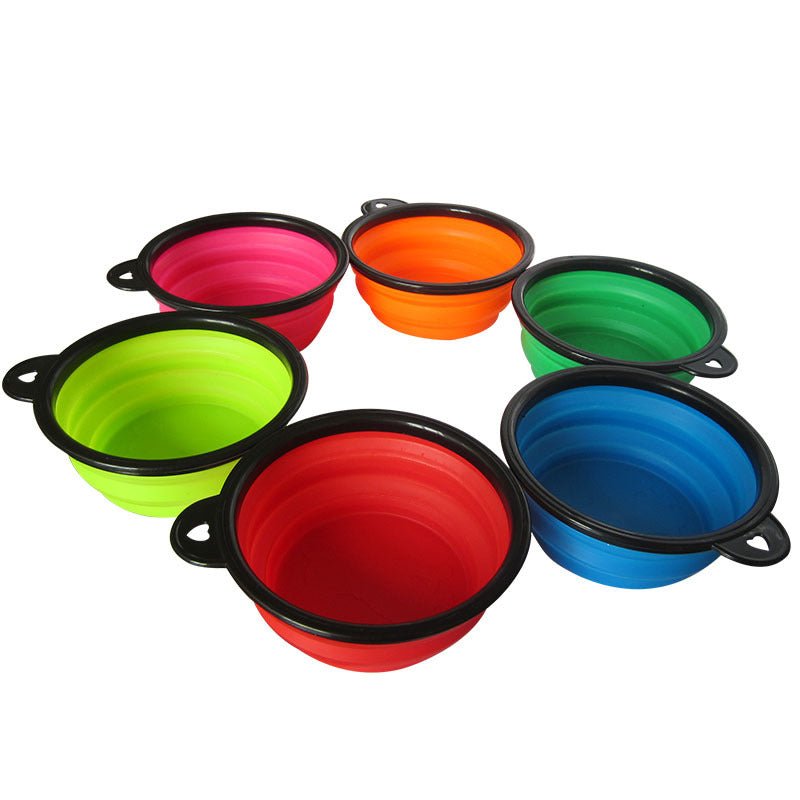 Ready Stock Wholesale & OEM Foldable TPR Pet Bowl With Carabiner - Feisuo Pet