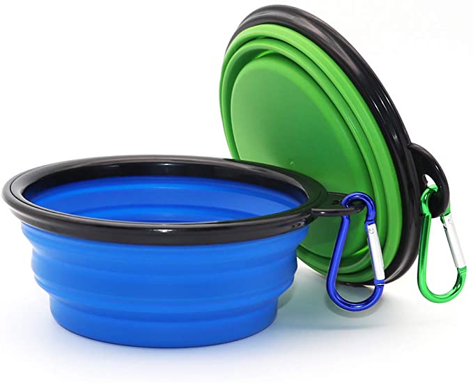 Ready Stock Wholesale & OEM Foldable TPR Pet Bowl With Carabiner - Feisuo Pet