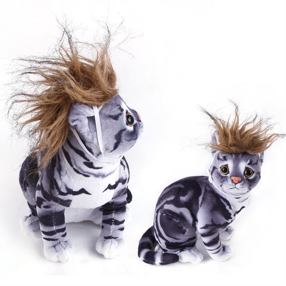 Ready Stock Wholesale & OEM Funny Cat Wig For Halloween Festival - Feisuo Pet