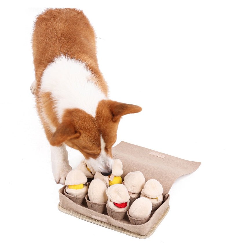 Ready Stock Wholesale & OEM Funny Egg Blind Box Puzzle Food Hiden Toy for Pet Dog - Feisuo Pet