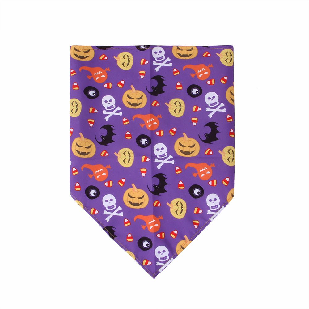 Ready Stock Wholesale & OEM Funny Halloween Dog Cat Triangle Scarf Collar - Feisuo Pet