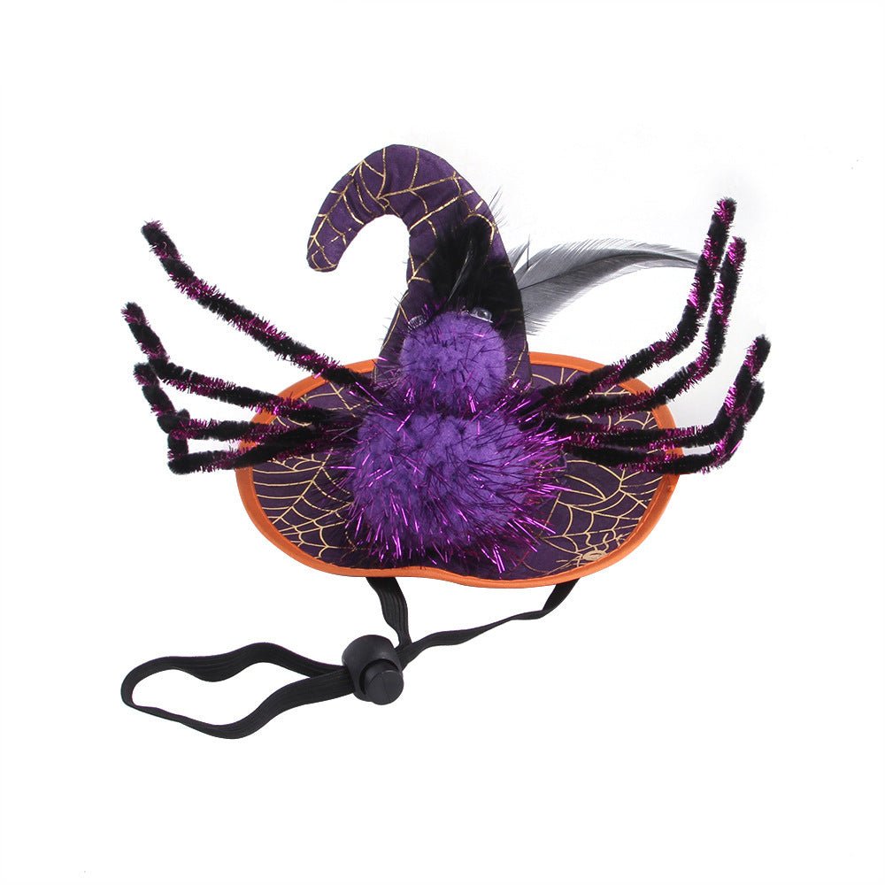 Ready Stock Wholesale & OEM Halloween Dog Cat Big Spider Hat - Feisuo Pet