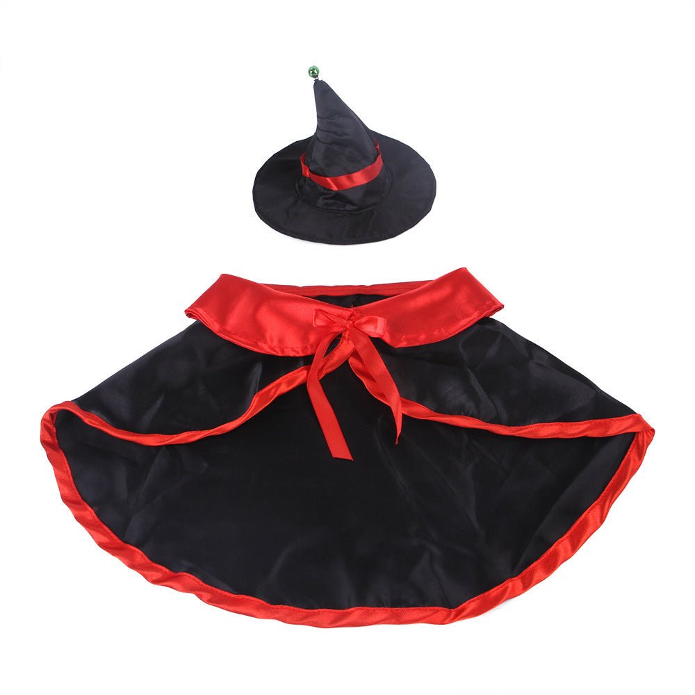 Ready Stock Wholesale & OEM Halloween Dog Cloak Suit Sets Pet Cape Hat - Feisuo Pet