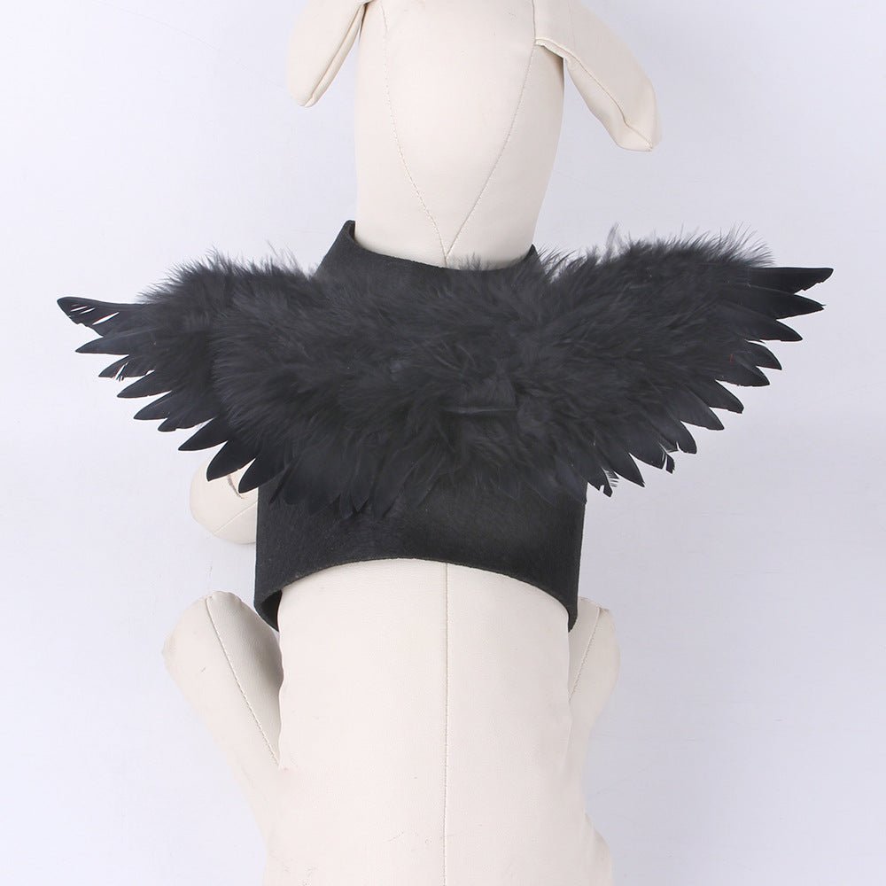 Ready Stock Wholesale & OEM Halloween Dog Clothing Angel Wings Cat Vest - Feisuo Pet