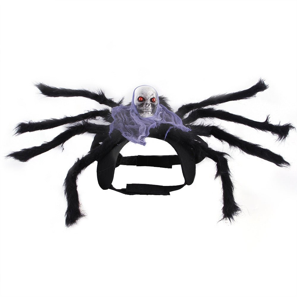 Ready Stock Wholesale & OEM Halloween Dress Up Spider Skull Dog Clothing - Feisuo Pet