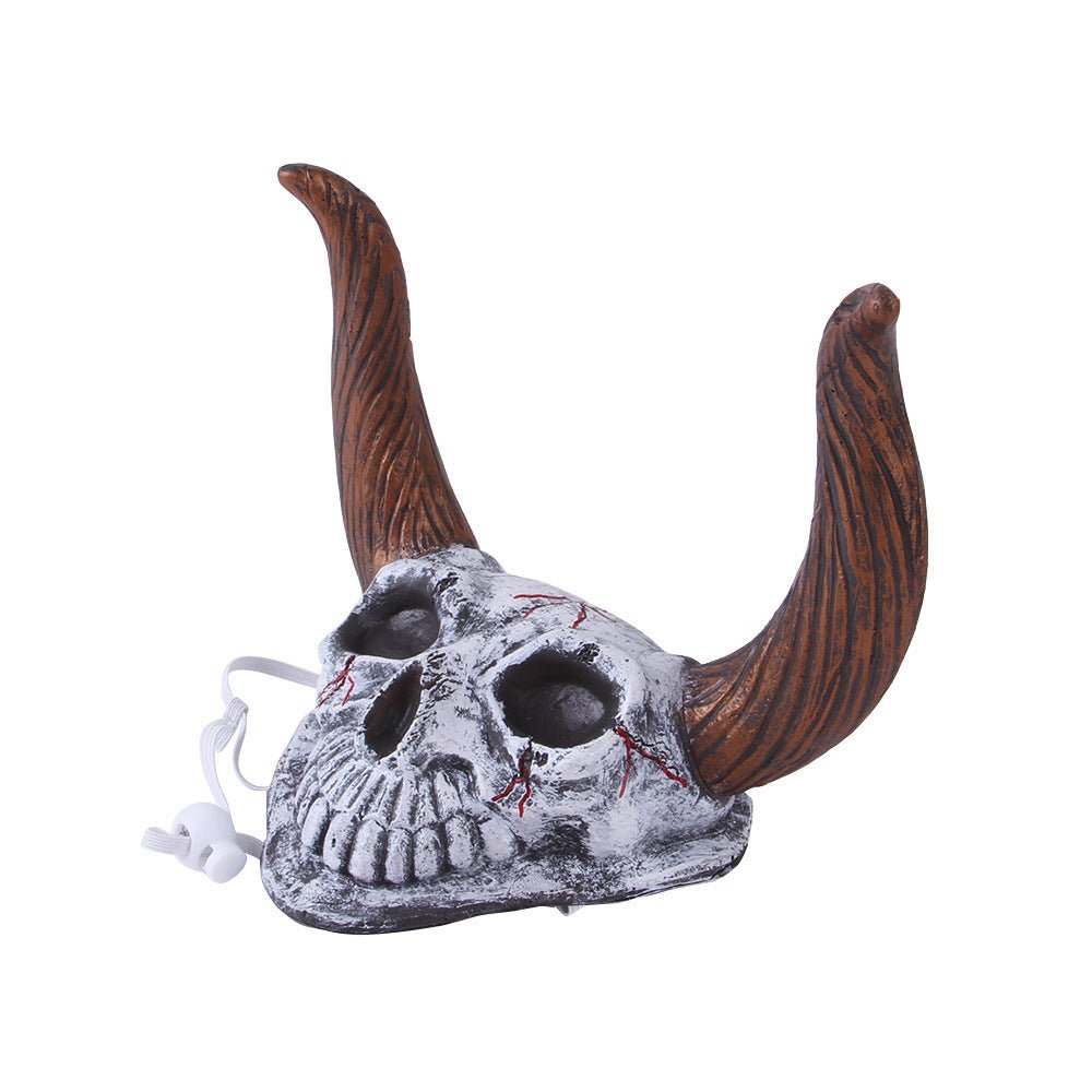 Ready Stock Wholesale & OEM Halloween Funny Bull Skull Pet Wear Cape - Feisuo Pet