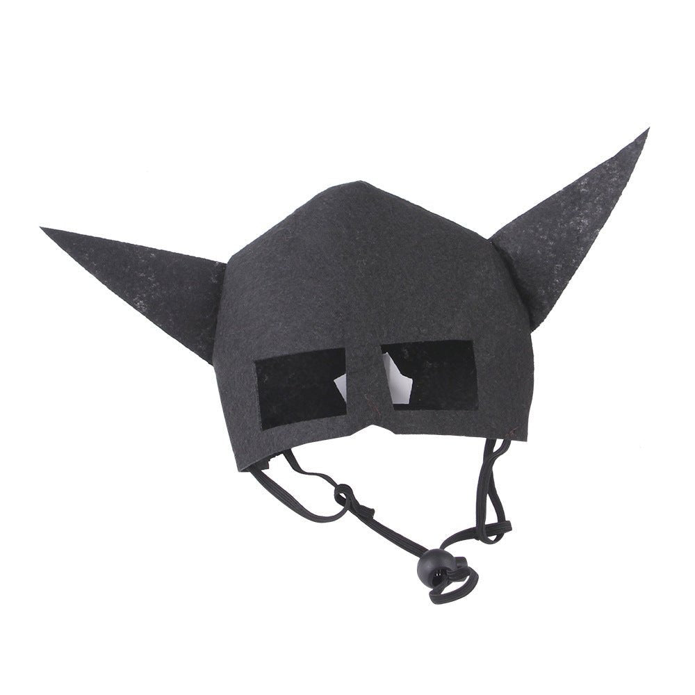 Ready Stock Wholesale & OEM Halloween Funny Mask Dog Cat Bat Mask Hat - Feisuo Pet