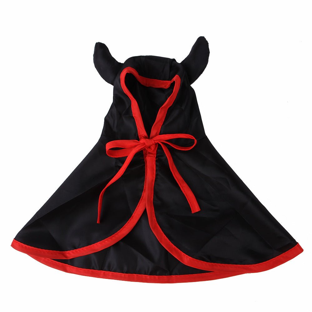 Ready Stock Wholesale & OEM Halloween Horn Cloak For Dog Cat Festival Clothing - Feisuo Pet