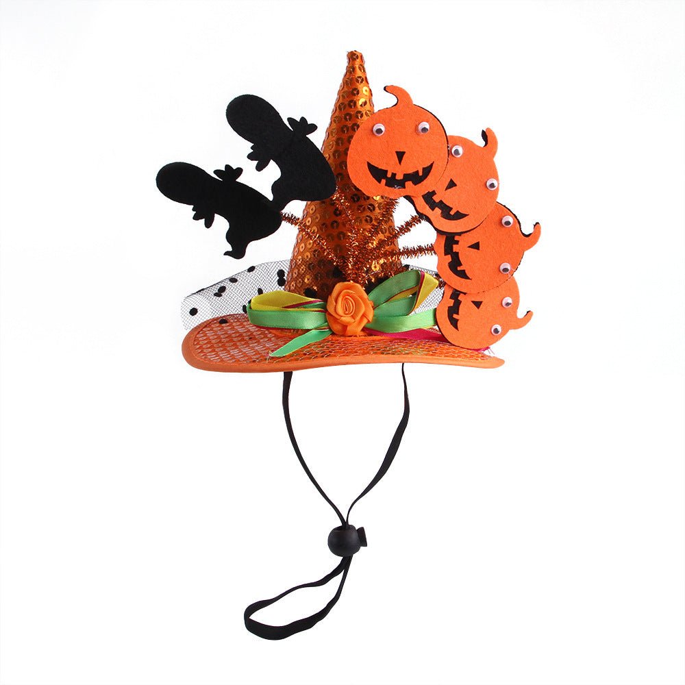 Ready Stock Wholesale & OEM Halloween Pumpkin Hat - Feisuo Pet