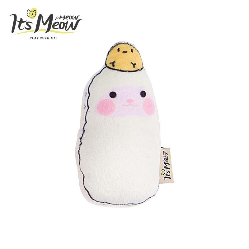 Ready Stock Wholesale & OEM Lamb Ice Cream Plush Cat Toy With Catnip - Feisuo Pet