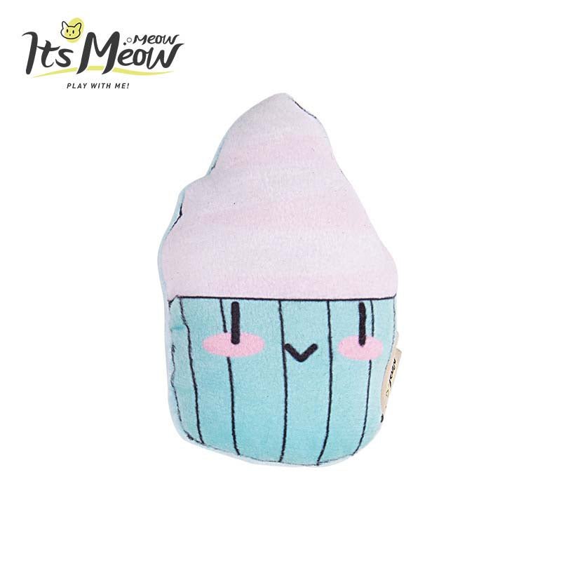 Ready Stock Wholesale & OEM Lamb Ice Cream Plush Cat Toy With Catnip - Feisuo Pet