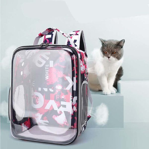 Ready Stock Wholesale & OEM Large Capacity Fashion Pet Capsule Carrier Pet Backpack | Feisuo Pet