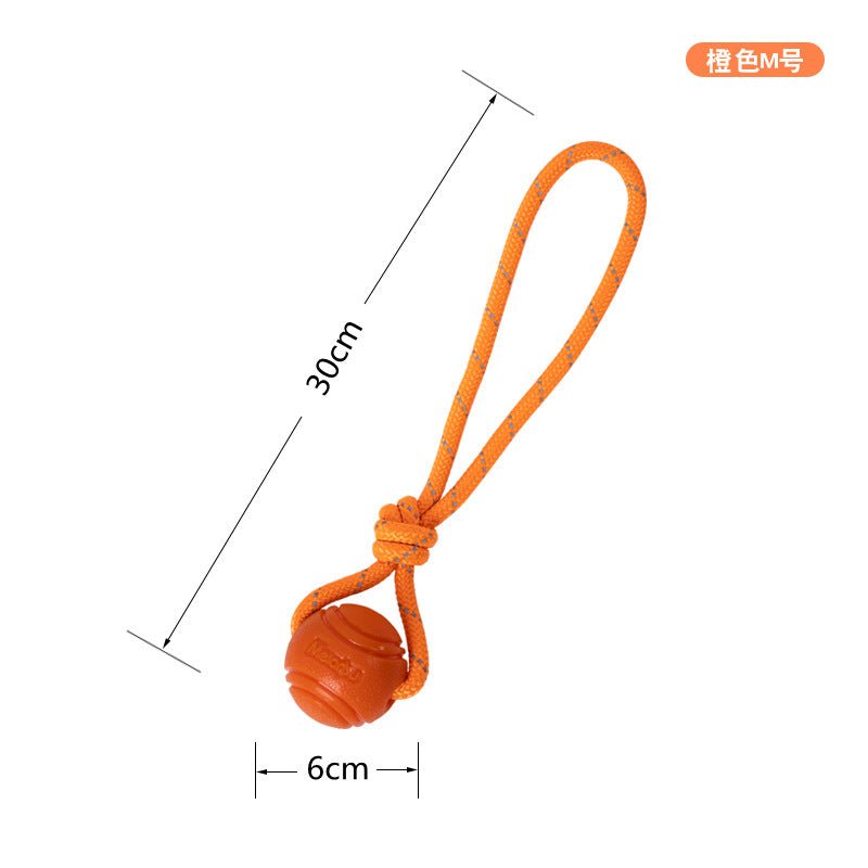 Ready Stock Wholesale & OEM Meianju Dog Elastic Ball With Rope - Feisuo Pet